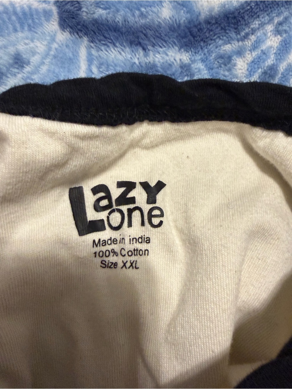 Lazy One White Tee with Black Collar Mama Bear size XXL - Picture 2 of 2